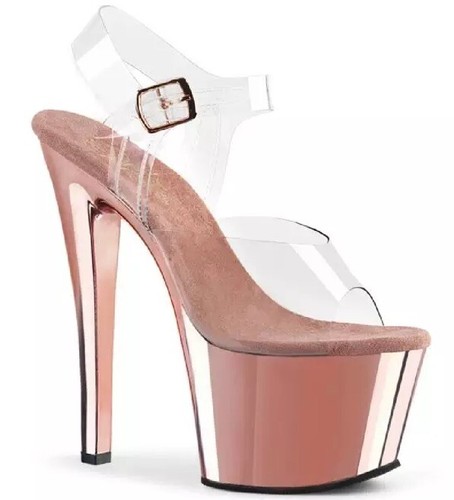 Plateau high heels rosé - plateau,