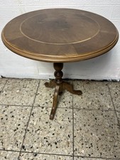 Holz Intarsien Tisch Beistell