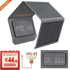Faltbar Solarpanel 40W Camping
