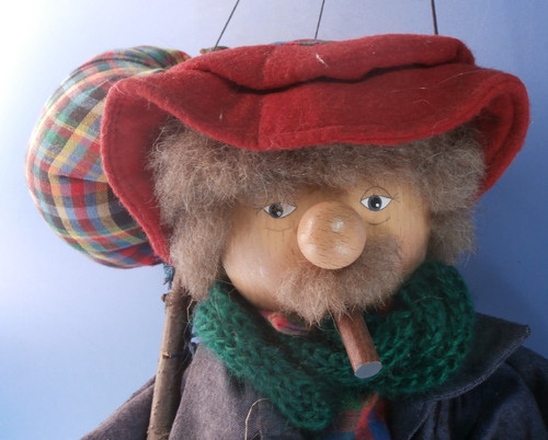 Handgefertigte marionette - handgefertigte,