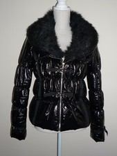 AE Lounged Lackjacke Steppjacke Schwarz Gr. 38