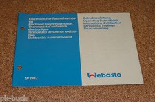 Betriebsanleitung Webasto