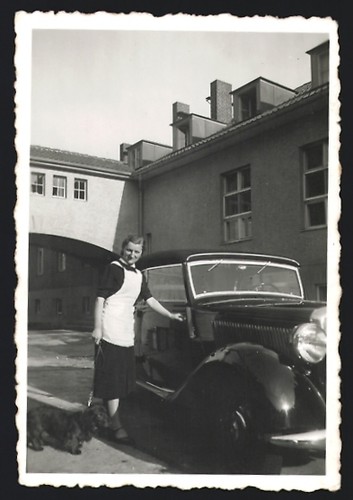 Fotografie dienstmädchen mit - dienstmädchen,