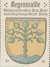 Regenwalde / Reklamemarke