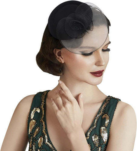 Fascinator hüte 20er 50er - fascinator,