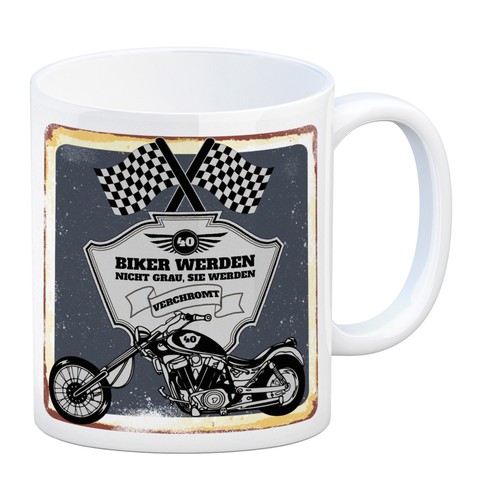 Motorradfahrer und biker - und,