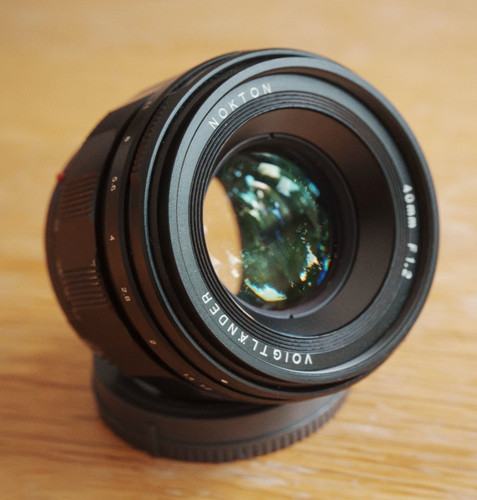 Voigtländer nokton objektiv - voigtländer,
