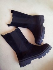 VITAFORM-Stiefel, Gr. 38, Wildleder, Schwarz--NEU!!!