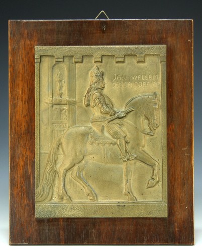 Bronzetafel jan wellem - jan,