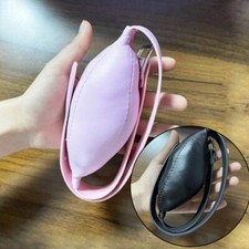 Groß Knebel aus PU-Leder mit offenem Mund Roleplay, DE Biss-Knebel Sanft DE