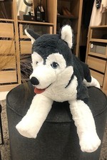 ☑️IKEA LIVLIG  Kuscheltier Husky XXL 60cm Plüschtier Kuscheltier Stofftiere ☑️