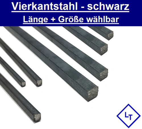 Vierkantstahl stahl schwarz - stahl,