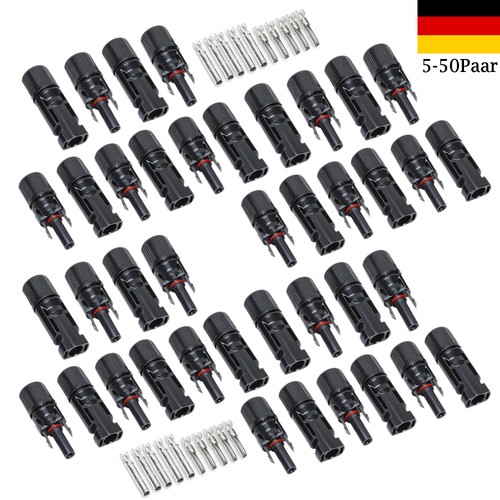 5paar mc4 stecker - mc4, stecker+buchse
