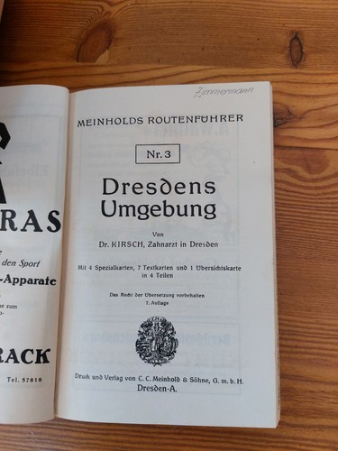 Meinholds routen führer - meinholds, routen-führer