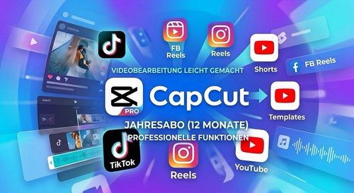 Capcut pro monate - 12,