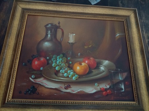 ölgemälde anton munding - Ölgemälde,
