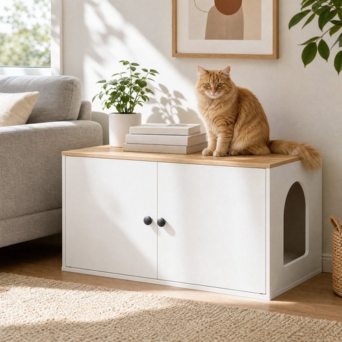 Hoobro katzenklo schrank - katzenklo,