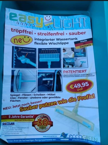 Easy light fensterputz - fensterputz-set, von
