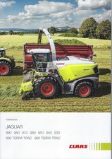Claas Jaguar 900 Feldhäcksler Schlepper Prospekt