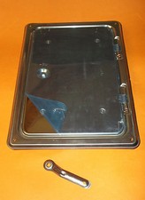 KW Kamintür RV edelstahl Kaminklappe M9, wählbare Größe