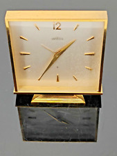 Antik Angelus Modele Depose 1056 Schweizer 8 Tage  Messing - Wecker Tischuhr Uhr