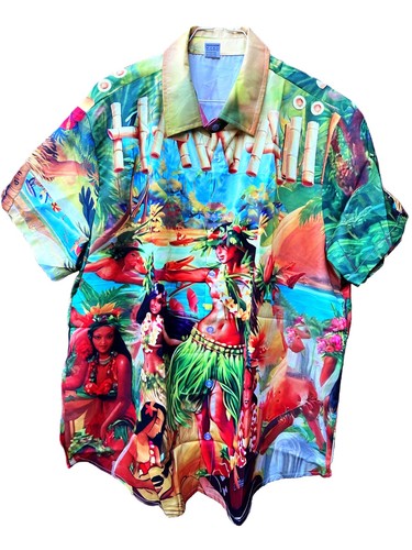 Herren hawaii hemd kurzarm - hemd,