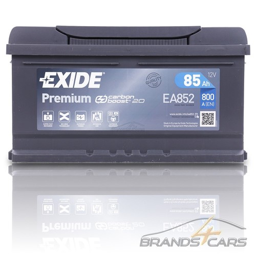 Exide autobatterie 12v 85ah - 12v,