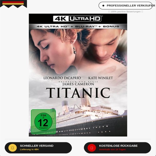 Titanic remastered 4k - 4k,