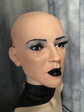 Latexmaske DARK JENNY +WIMPERN