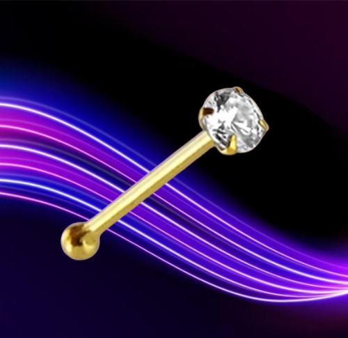 Nasenstecker echt 750 - i, i