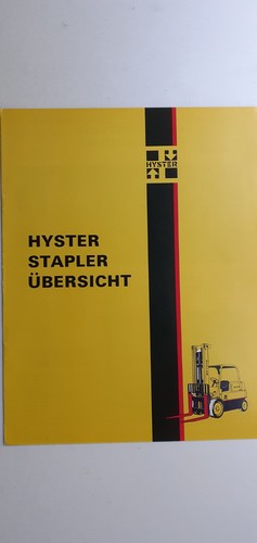 Hyster stapler übersicht - hyster:,