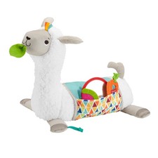 Fisher-Price 4-in-1 Lama Spielkissen zum Spielen in Bauchlage, mit 4 Spielmöglic