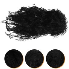  Retro Style 80er Jahre lange Rolle flauschige Perücken Halloween Kostüme