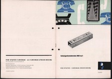 ILMENAU, Prospekt 1968, VEB