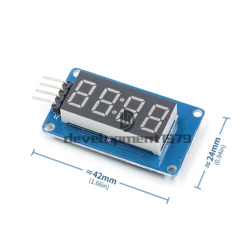 1pc tm1637 4bits - digital, rohr