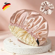 Neu satin bonnet schlafmütze - satin,
