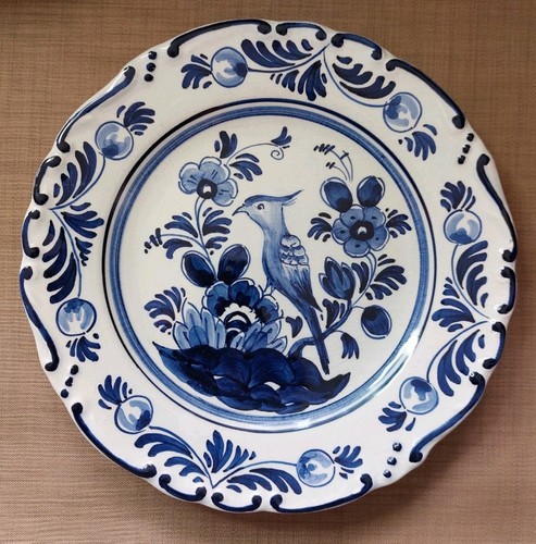 Vintage blauw delfts - blauw,