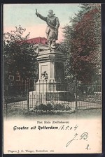 Rotterdam, Piet Hein Delftshaven, Ansichtskarte 1904 