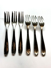 6 Kuchengabeln EMD 90er Silber