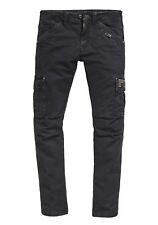 Timezone Cargo Jeans Hose Roger TZ  9091 washed black  Benito Nachfolger Neu