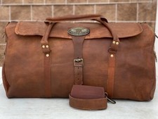 Leder Duffel Reise Herren