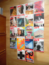 18x   art - Das Kunstmagazin  (Konvolut) ca. 9kg schwer