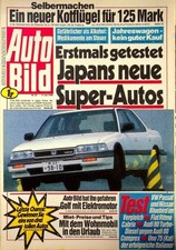 4) Auto Bild 24/1986 - Fiat Ritmo Cabrio 100 S mit