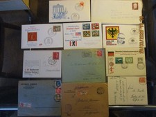 Posten 11 Briefe und Karten