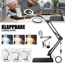 2-in-1 LED Lupenleuchte 8x