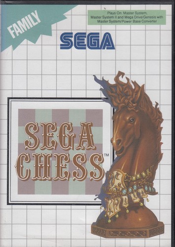 Sega chess master system - chess,