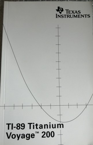 Anleitung für den 89 - anleitung, ti-89