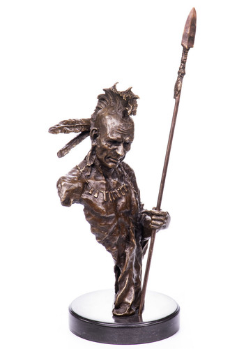 Bronze skulptur statue torso - bronze,