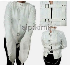 Weiß Asyl Zwangsjacke Kostüm
