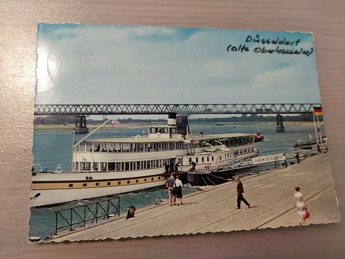 Postkarte düsseldorf rhein - postkarte,